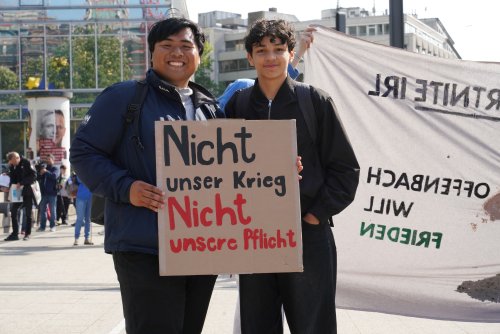 Nicht unser Krieg - nicht unsere Pflicht