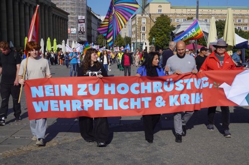 Nein zu Hochrüstung, Wehrpflicht und Krieg