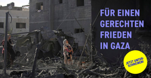 Für einen gerechten Frieden in Gaza