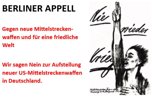 Berliner Appell Grafik