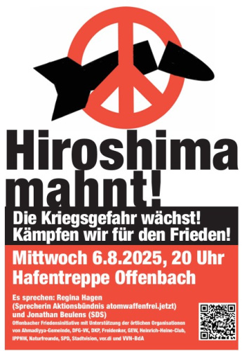 Hiroshima mahnt