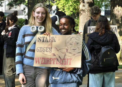 Stark gegen Wehrpflicht
